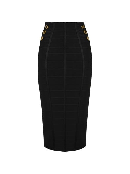Fusta Elisabetta Franchi neagra