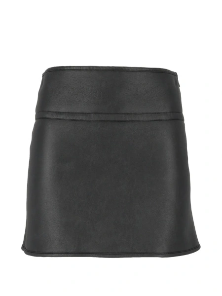 Fusta ERMANNO FIRENZE neagra din polyester
