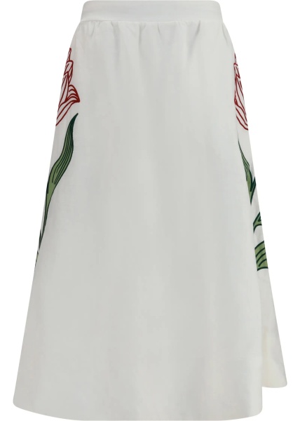 Fusta Floral embroidered Skirt