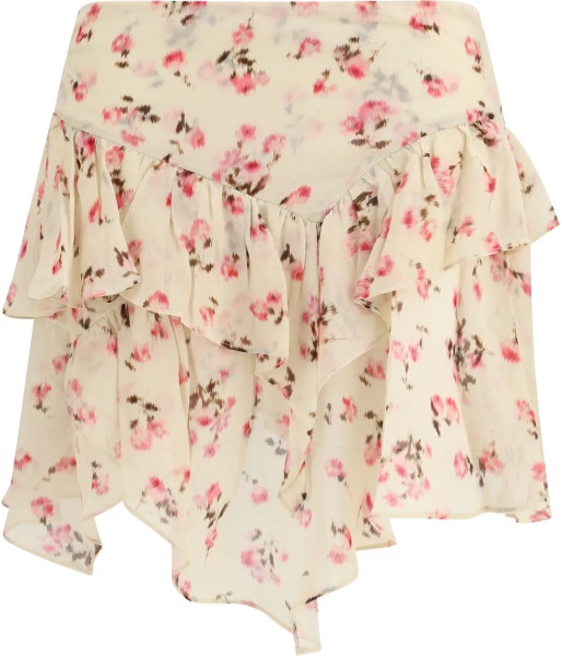 Fusta Lolita flared floral Skirt