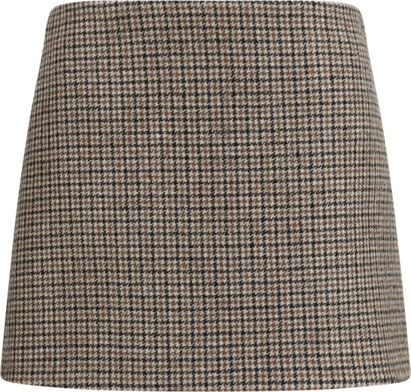 Fusta P.A.R.O.S.H. Houndstooth Mini Skirt