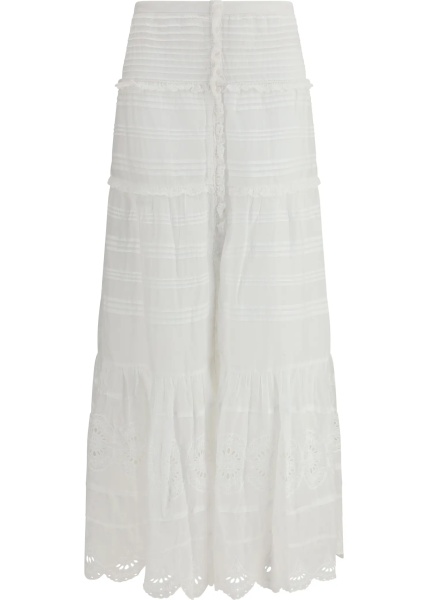 Fusta Paoline Long Cotton Skirt