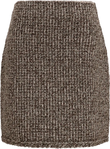 Fusta Tweed Mini Skirt