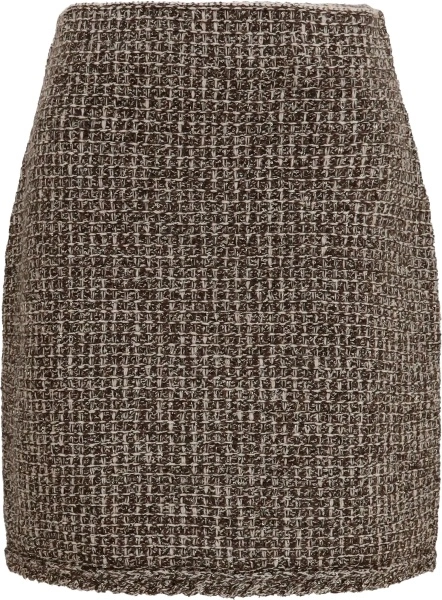 Fusta Tweed Mini Skirt