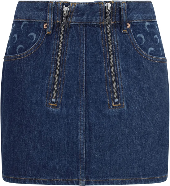 Fusta Zipped mini Skirt