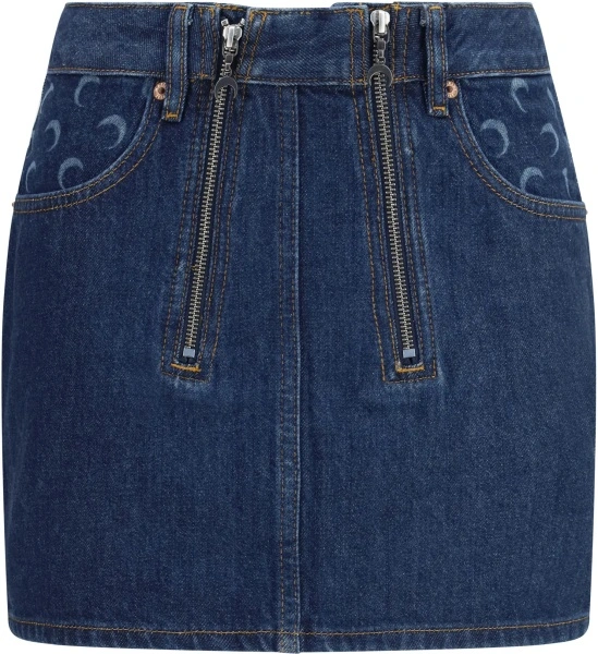 Fusta Zipped mini Skirt