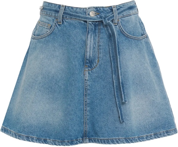 Fuste Denim mini skirt