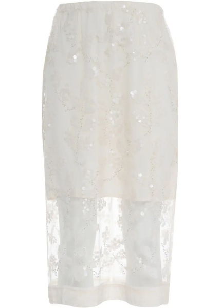 Fuste Midi skirt with paillettes 'Salema'