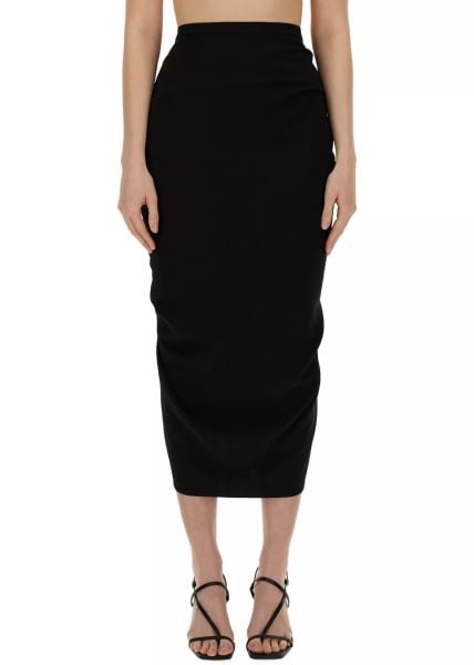 Fuste Skirt With Drape