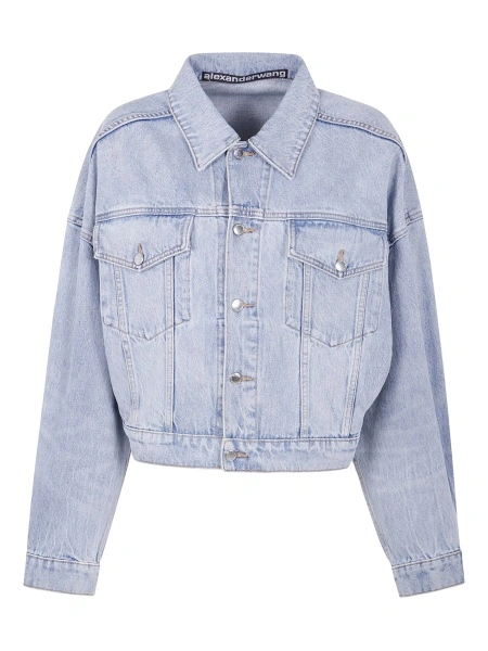 Geaca de blugi Alexander Wang albastra