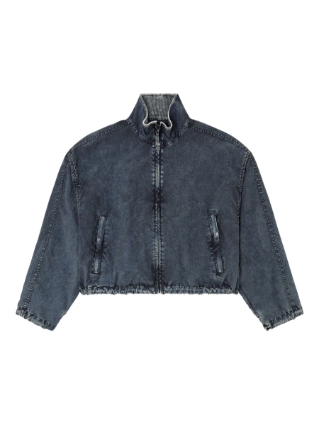 Geaca de blugi Diesel neagra