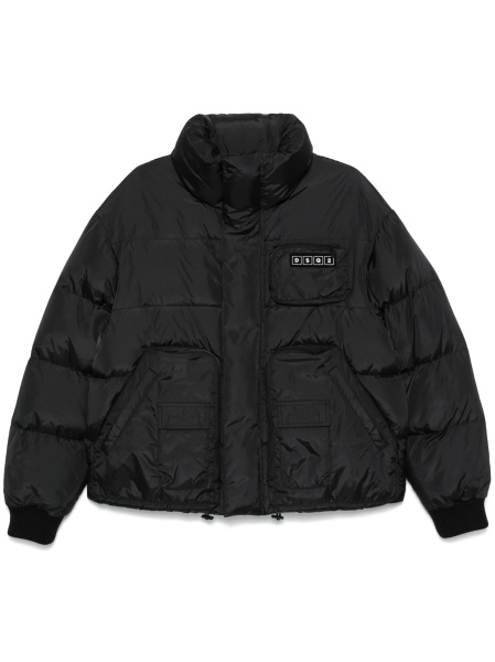 Geaca de iarna DSQUARED2 neagra din poliamida