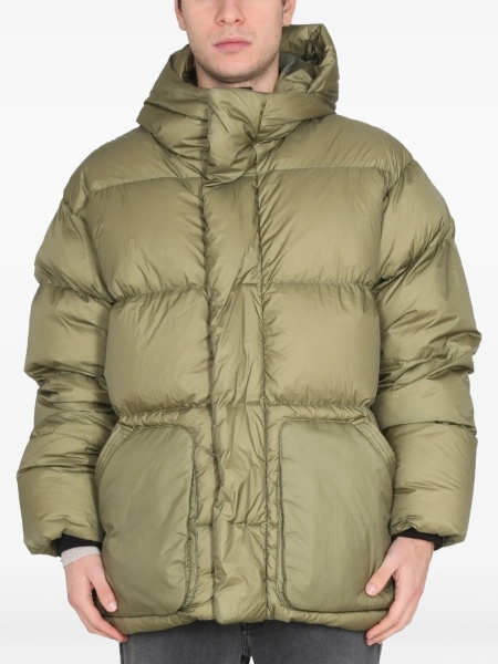 Geaca de iarna IENKI IENKI verde din nylon