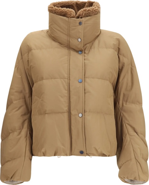 Geaca de Iarna Padded Jacket with shearling collar