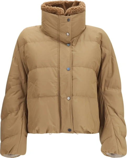 Geaca de Iarna Padded Jacket with shearling collar