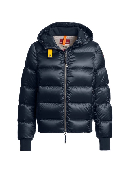 Geaca de iarna Parajumpers albastra din poliamida si polyester