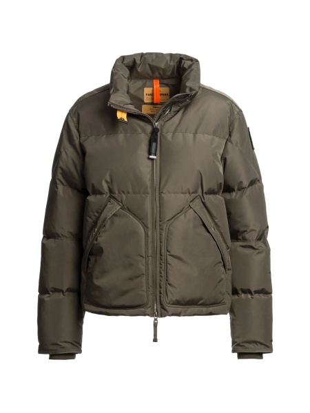 Geaca de iarna Parajumpers verde din poliamida
