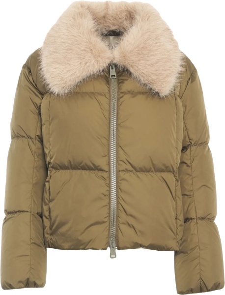 Geaca de Iarna Puffer jacket with fur collar
