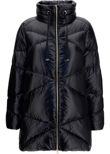 Geaca de Iarna Quilted drawstring down Jacket