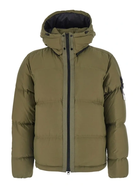Geaca de iarna Stone Island verde