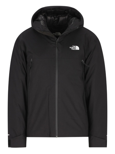Geaca de iarna The North Face neagra din poliester reciclat