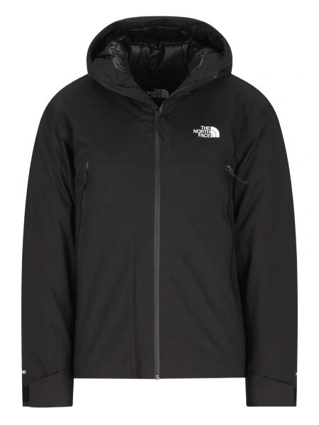 Geaca de iarna The North Face neagra din poliester reciclat
