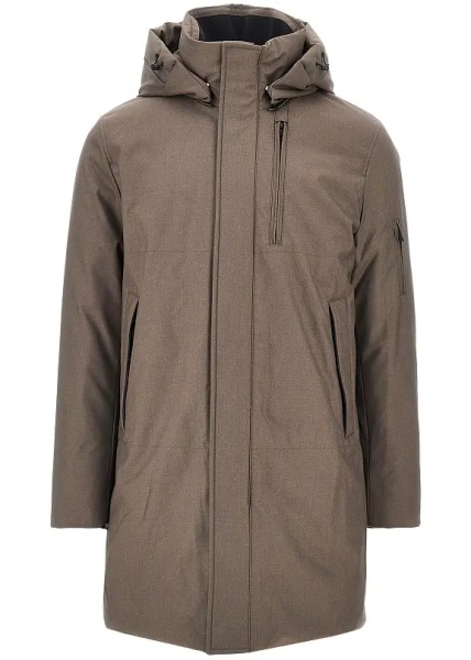 Geaca de Iarna Viscose-blend twill 'Geyser' down jacket