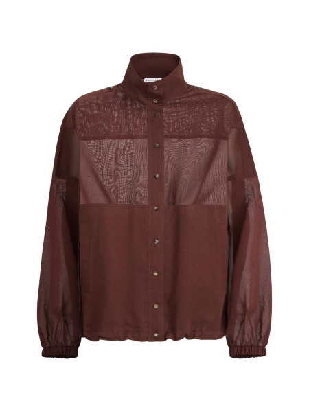 Geaca Oversize Brunello Cucinelli rosie
