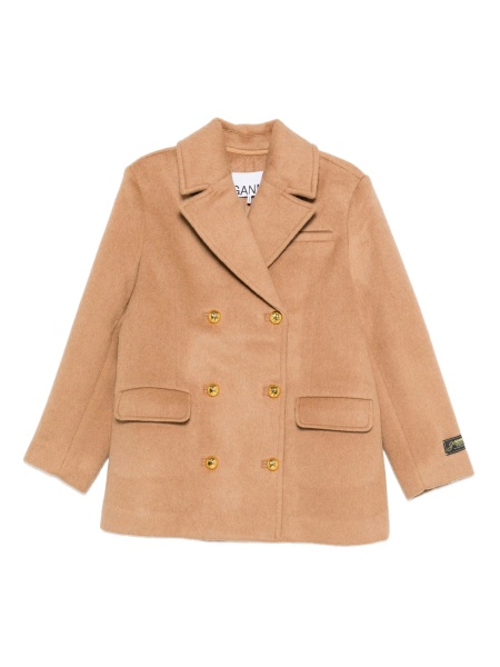 Geaca Oversize Ganni neutra