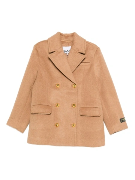 Geaca Oversize Ganni neutra