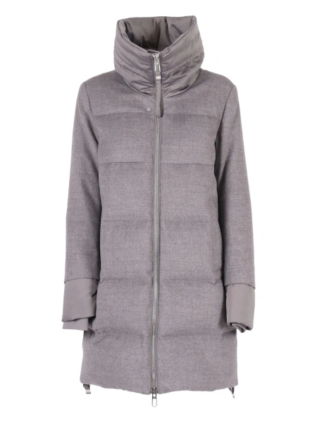 Geaca Parka DUNO gri din lana si raion