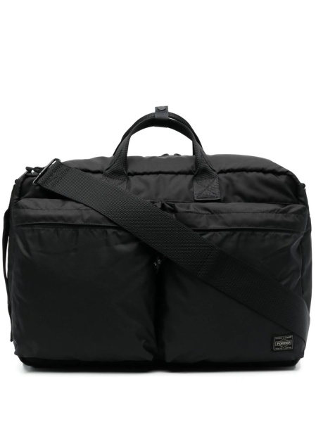 Geanta de laptop Porter-Yoshida & Co. neagra din material textil