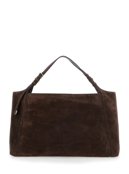 Geanta de mana Borsa Shopper Sartorial in camoscio
