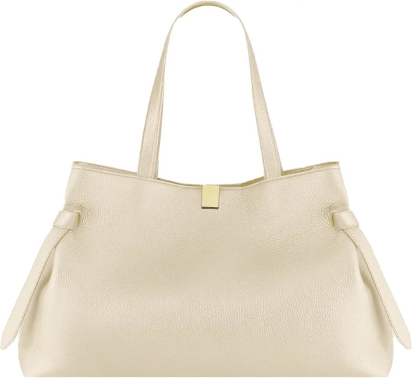 Geanta de mana Borsa Tote "Gyoza" In Pelle