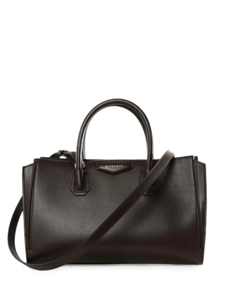 Geanta de mana Givenchy antigona maro din piele