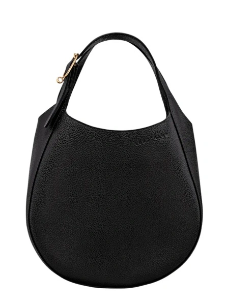 Geanta de mana Longchamp neagra din piele