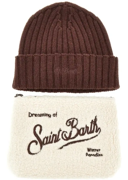 Geanta de mana Pouch and beanie hat Christmas Gift Box