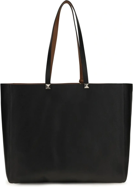 Geanta de mana Reversible Rockstud calfskin Tote Bag