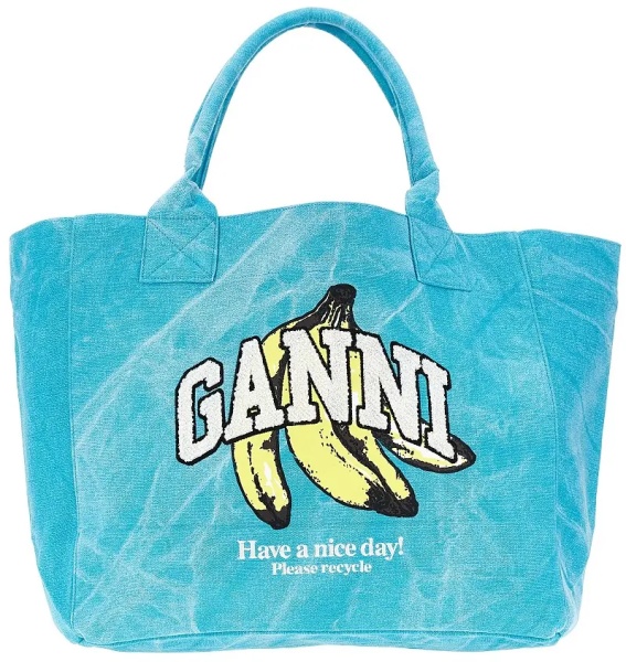 Geanta de mana Shopping bag with Banana print
