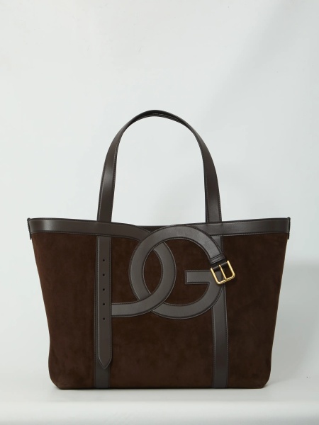 Geanta de mana Suede Leather Shopping Bag