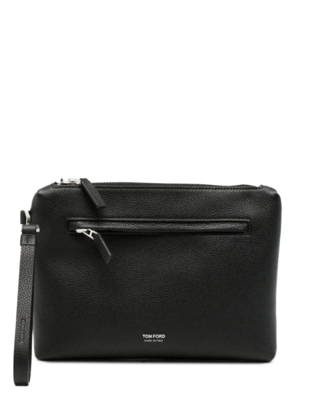 Geanta de mana Tom Ford neagra din piele