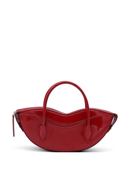 Geanta de umar Fiorucci rosie din piele