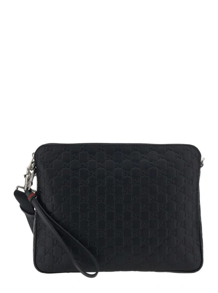 Geanta de umar Gucci neagra din piele