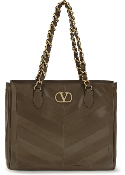 Geanta de umar Laseine Chevron nappa Shopping Bag