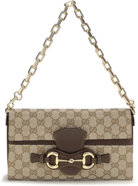 Geanta de umar Medium Horsebit Ristretto Shoulder Bag