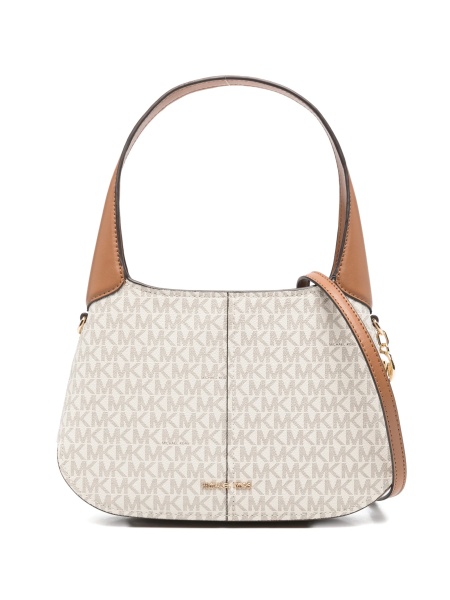Geanta de umar Michael Kors neutra din pvc si piele