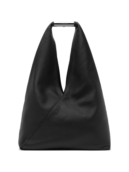 Geanta de umar MM6 Maison Margiela neagra din piele si zamak