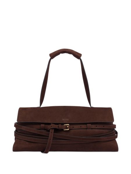 Geanta de umar Moschino maro