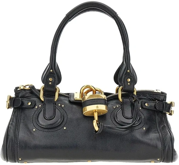 Geanta de umar 'Paddington' grained leather bag