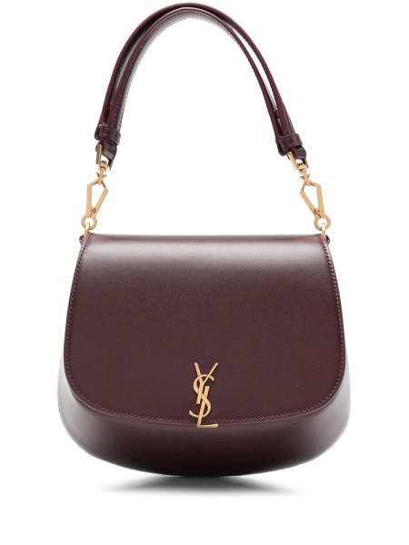Geanta de umar Saint Laurent rosie din piele